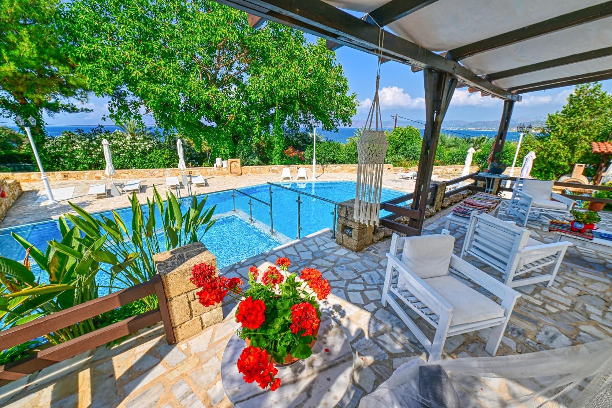 Villas Vista Del Mar Kíssamos Exteriér fotografie